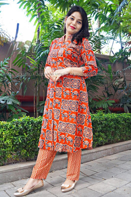 WGC Women Kurti Pant Set
