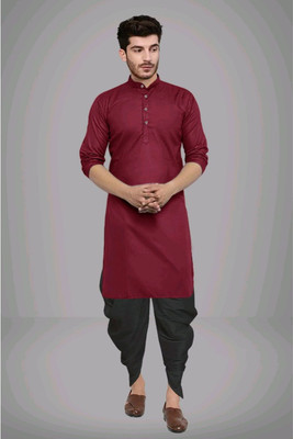 ZEDIN Men Kurta Dhoti Set