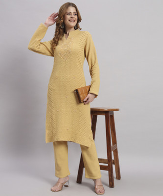 CANBLAR Women Kurta Palazzo Set