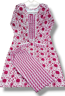ISCOLLECTION Women Kurti Pyjama Set