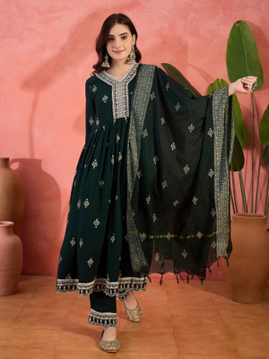 Sangria Women Kurta Pant Dupatta Set