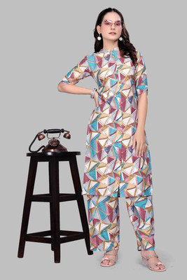 vraj enterprise Women Kurti Pant Set