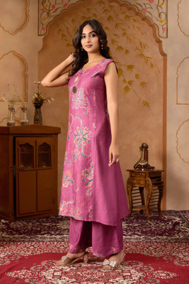 stylenx Women Kurti Palazzo Set