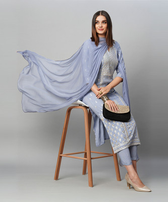 Divastri Women Kurta Pant Dupatta Set