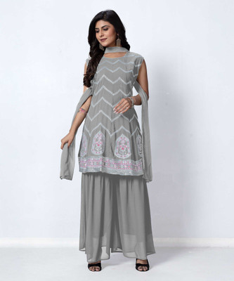 SANCIA Women Kurta Sharara Set