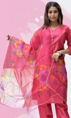 Fashion Fiesta Women Kurta Churidar Dupatta Set