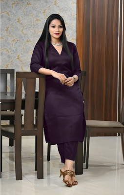 ANGAVASTRAM Women Kurti Pant Set