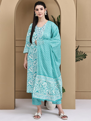 Prathmikta Women Kurti Pant Dupatta Set