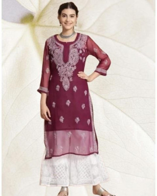HouseOfCommon Women Kurta Sharara Dupatta Set