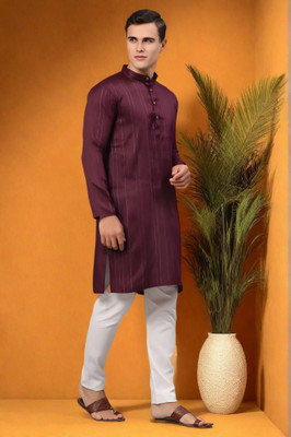 LEMONX Men Kurta Pyjama Set