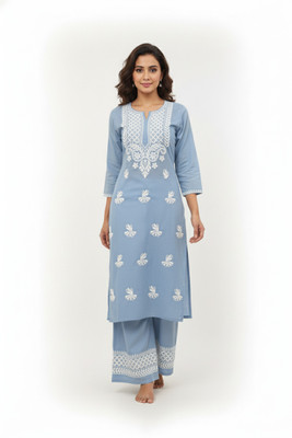 Silakaari Women Kurti Palazzo Set