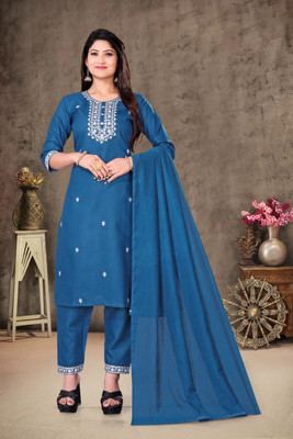 KAAYA CREATION Women Kurta Pant Dupatta Set