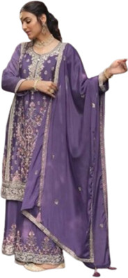 NIDHI'S FASHION Women Ethnic Top Pant Dupatta Set