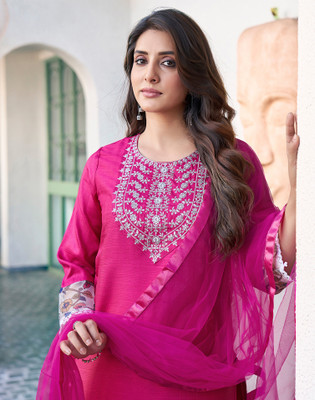 Skylee Women Kurta Pant Dupatta Set