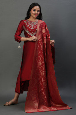 Aurelia Women Kurta Pant Dupatta Set