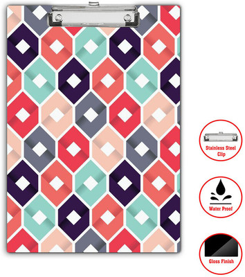All Your Design Mdf Exam Pad/Wooden Examination Writing Pad | Exam Board for Students_26(Set of 1, Multicolor)