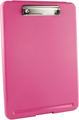 Kinzilla Writing Pad with Storage Plastic Clipboard Paper Storage Pad(Set of 1, Multicolor)