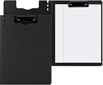 HIYARAM File Document Organizer PP File Clipboard for A4 and Letter Size Business(Set of 1, Black)