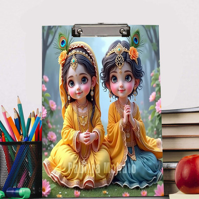 PRINTWAVE Krishna Digital reprint examination pad school collage Size 14x10 inch_27(Set of 1, Multicolor)