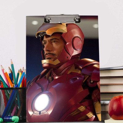 Craft Advertising IRONMAN 3 Digital reprint examination pad school collage Size 14x10 inch(Set of 1, Multicolor)