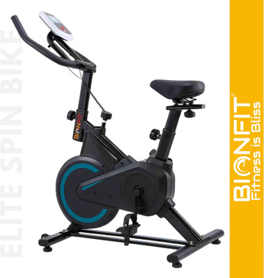 BIONFIT Gym Cycle Spin z11 for Home Workout, Max Weight: 100kg for Men & Women Fitness Spinner Exercise Bike(Black, Orange)