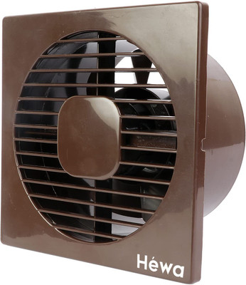 Hewa Nexa High Speed 6inch | Rust Proof | Bathroom Use 150 mm Exhaust Fan(Brown)
