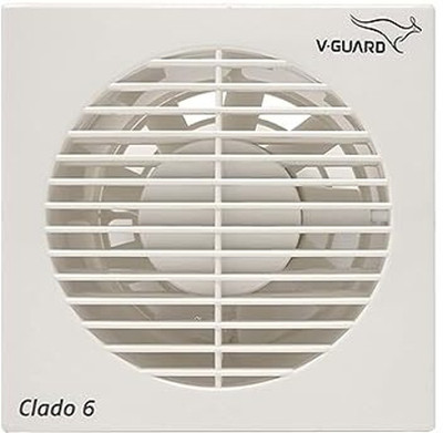 V-Guard Clado 6 150 mm Exhaust Fan(White)