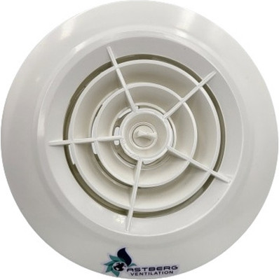 ASTBERG VENTILATION Astberg Rotating Grill Diffuser Ducting Cover/Exhaust Supply Ceiling 150 mm Exhaust Fan(white)