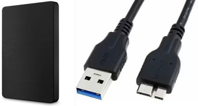 ULTRABYTES 1 TB External Hard Disk Drive (HDD)(Black)
