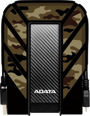 ADATA 2 TB External Hard Disk Drive (HDD)(Brown)
