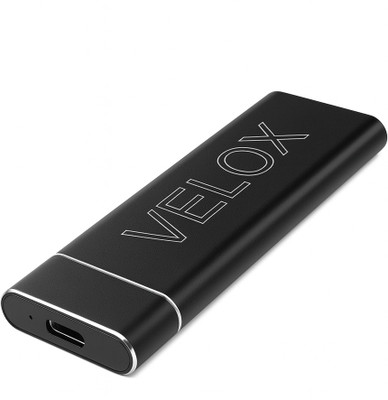 MAYUMI 256 GB External Solid State Drive (SSD)(Velox, Free Otg Adaptor, Black)