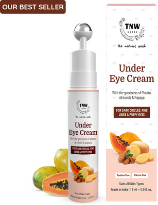 TNW - The Natural Wash Under Eye With Vitamin E- No Dark Circles | Puffiness & Wrinkles(15 ml)