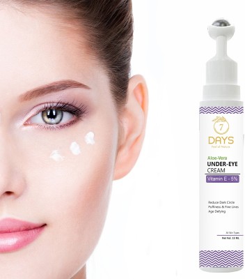 7 Days Under Eye Cream For Men, Helps Remove Dark Circles & Under Eye Wrinkles(15 ml)