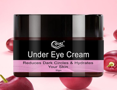 QUAT RadiantEyes Luxury Under Eye Cream – Dark Circle Corrector & Intense Hydration(50 g)