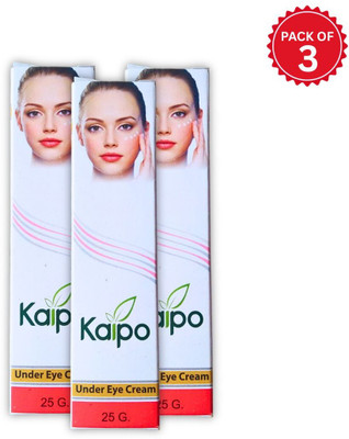 KAIPO Under Eye Cream – Reduces Dark Circles, Puffiness & Fine Lines Naturally (3Pack)(75 g)