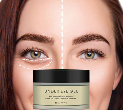 Ontario Under Eye Cream Gel for Dark Circles, Puffy Eyes, Wrinkles & RemovalAX82(50 g)