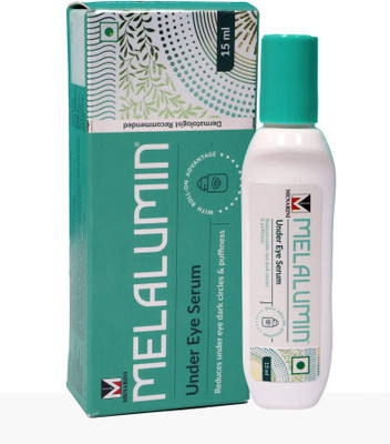 Glosique Melalumin Under Eye Serum | Reduces Dark Circles, Puffiness & Fine Lines | 15 Gm(15 g)