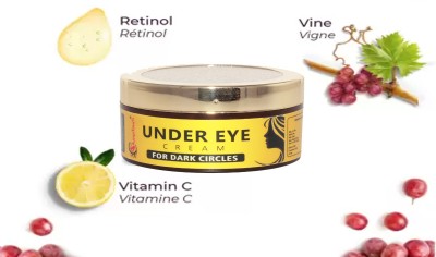 Aayatouch Under Eye Cream with Retinol Natural Age Control | Reduces Dark Spots Fine(50 g)