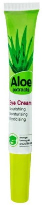 LOVE HUDA Aloe Vera Under Eye Dark Circle Cream for Women Men, Wrinkles & Puffiness(18 ml)