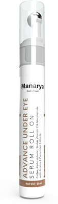 Manarya Under Eye Serum to Reduce Dark Circles with Green Tea Extract, Glutathione(15 ml)