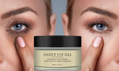 Ontario Under Eye Cream Gel for Dark Circles, Puffy Eyes, Wrinkles & RemovalAX84(50 g)