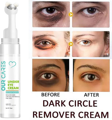 Ourcares Under Eye Cream with Green Tea Extract For Dark Circle Removal,Puffiness(10 g)