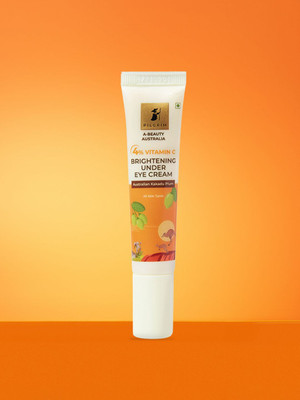 Pilgrim 4% Vitamin C Brightening Under Eye Cream|Reducing Dark Circles|Lessens Puffiness(15 ml)