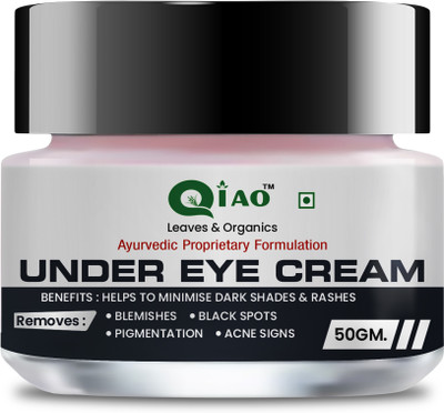 Qiao Under Eye Cream /Gentle Way To Brighter Eyes & Dark Circle / Improves Blood Flow(50 g)