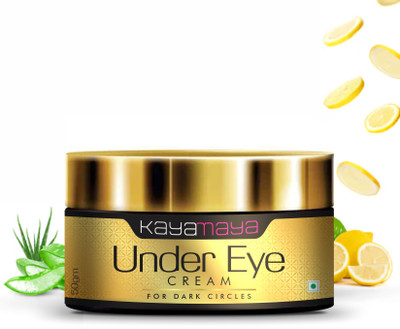 Kayamaya Natural Vita Rich Under Eye Cream to Reduce Dark Circles, Puffiness & Fine Lines(50 g)