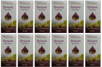 PATANJALI DIVYA DRISHTI EYE DROPS 10ML 12PCS Eye Drops(120 ml)