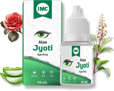 IMC Aloe Jyoti | Keep Your Eyes Clean, Healthy & Shielded from Pollution Eye Drops(10 ml)