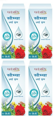 PATANJALI SAUMYA DRISHTI EYE DROPS 20ML 4PCS Eye Drops(20 ml)