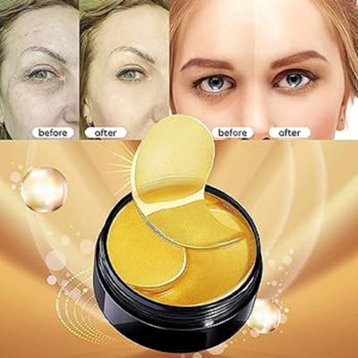 CATERINACHIARA new Hydrogel Under Eye Patches for Dark Circle, Fine Lines & Wrinkles Reduction(60 ml)