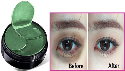 Gabbu Eye Patches for Dark Circles green Eye Cooling Gel Pads**(84 g)